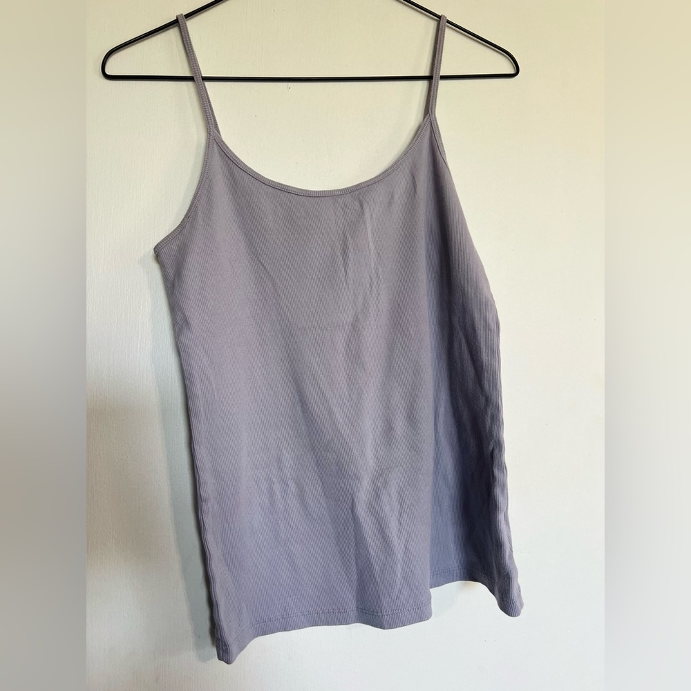 Double Zero Light Purple Tank Lovely Large